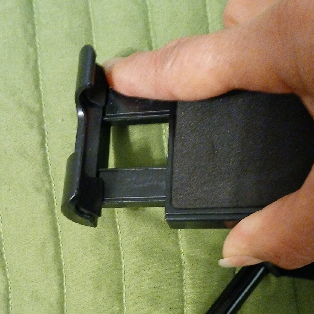 Hands Free Black Phone Holder for Movie Watching Etc.